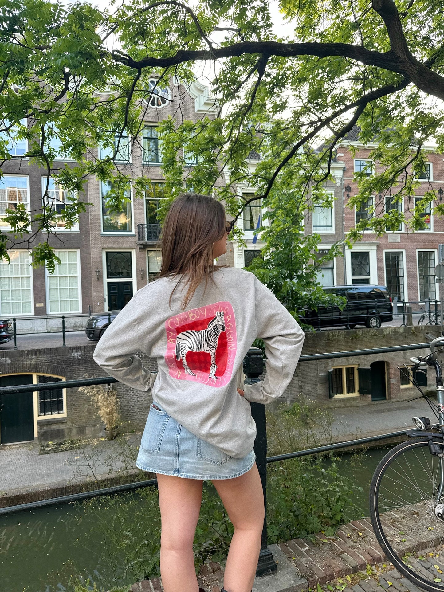 Cowboy Zebra longsleeve