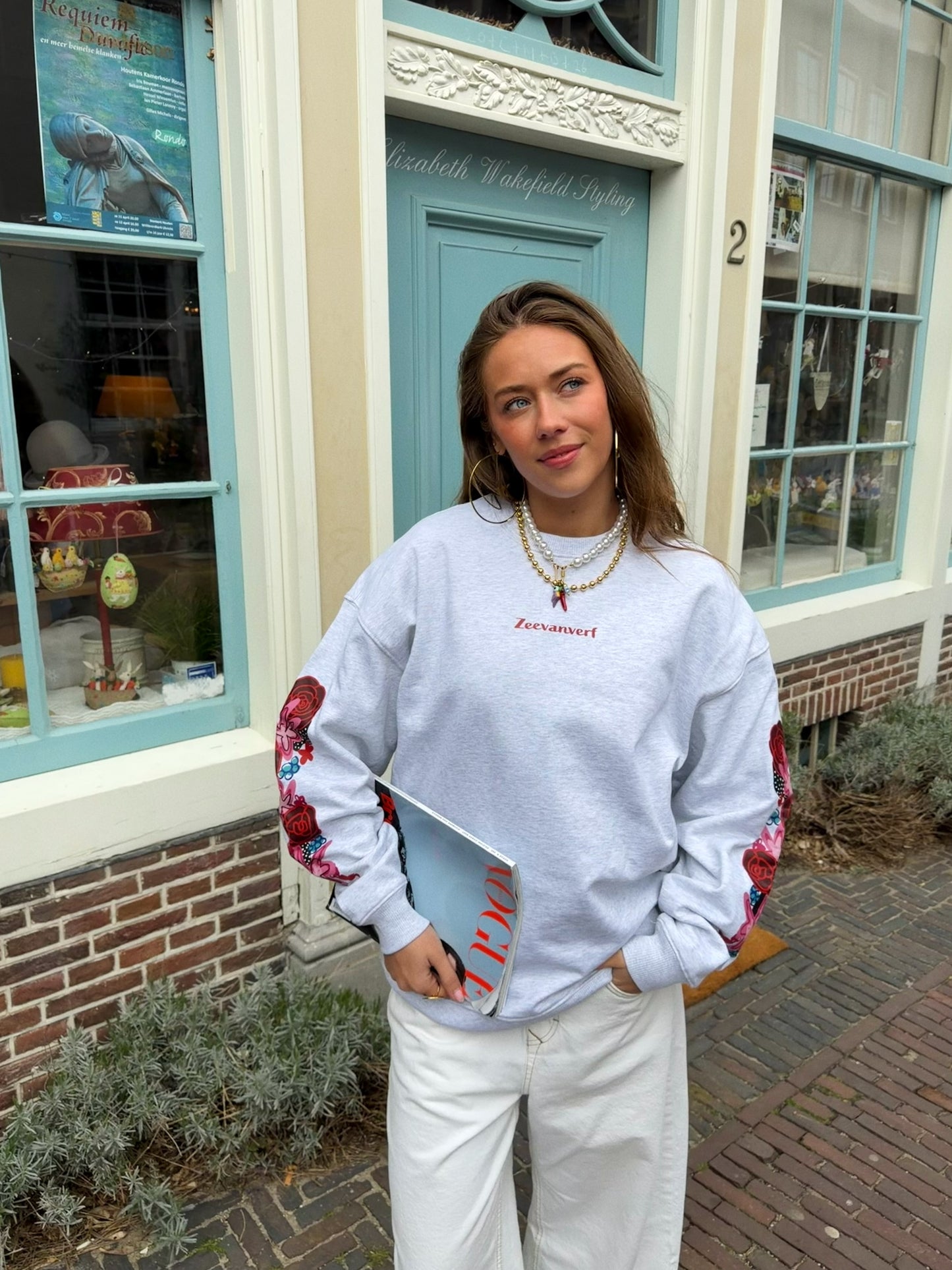 Flower Cowboy sweater