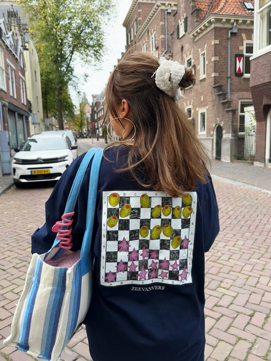 Schaakbord longsleeve