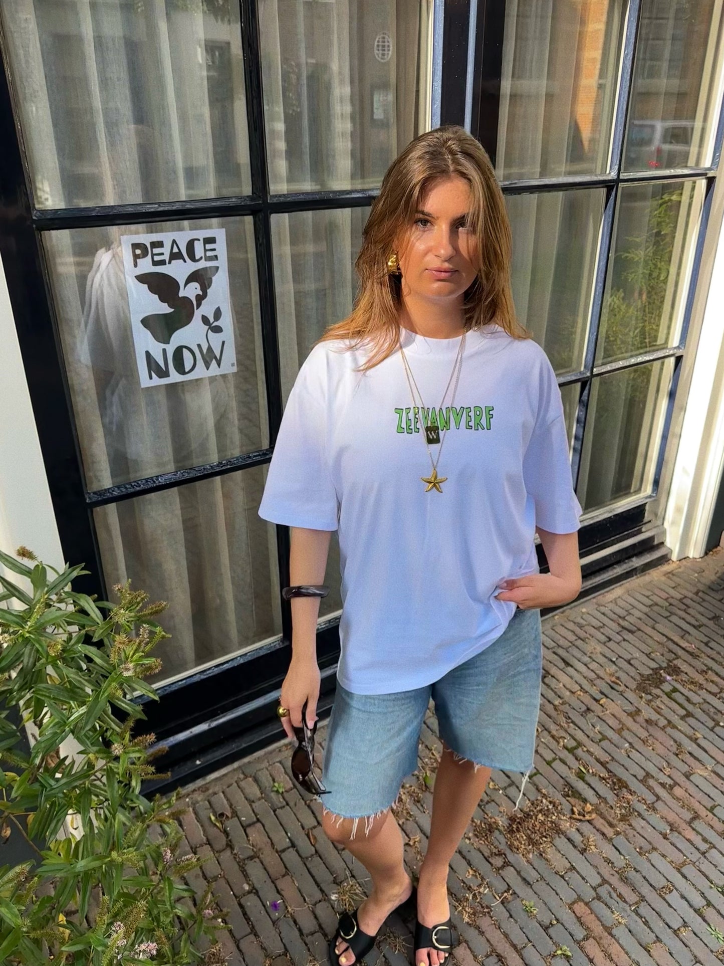 Oversized Voetbal shirt