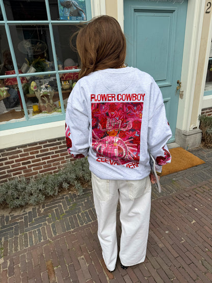 Flower Cowboy sweater