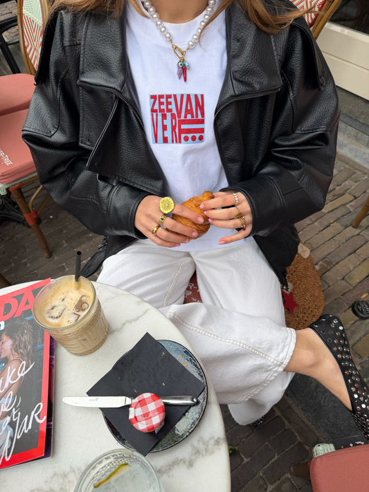 Red & Blue Zeevanverf t-shirt