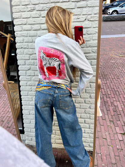 Cowboy Zebra longsleeve