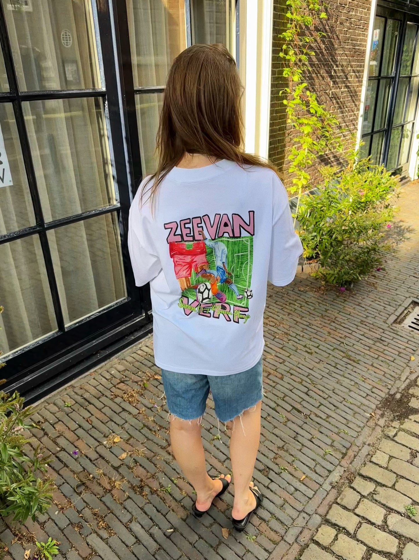 Oversized Voetbal shirt