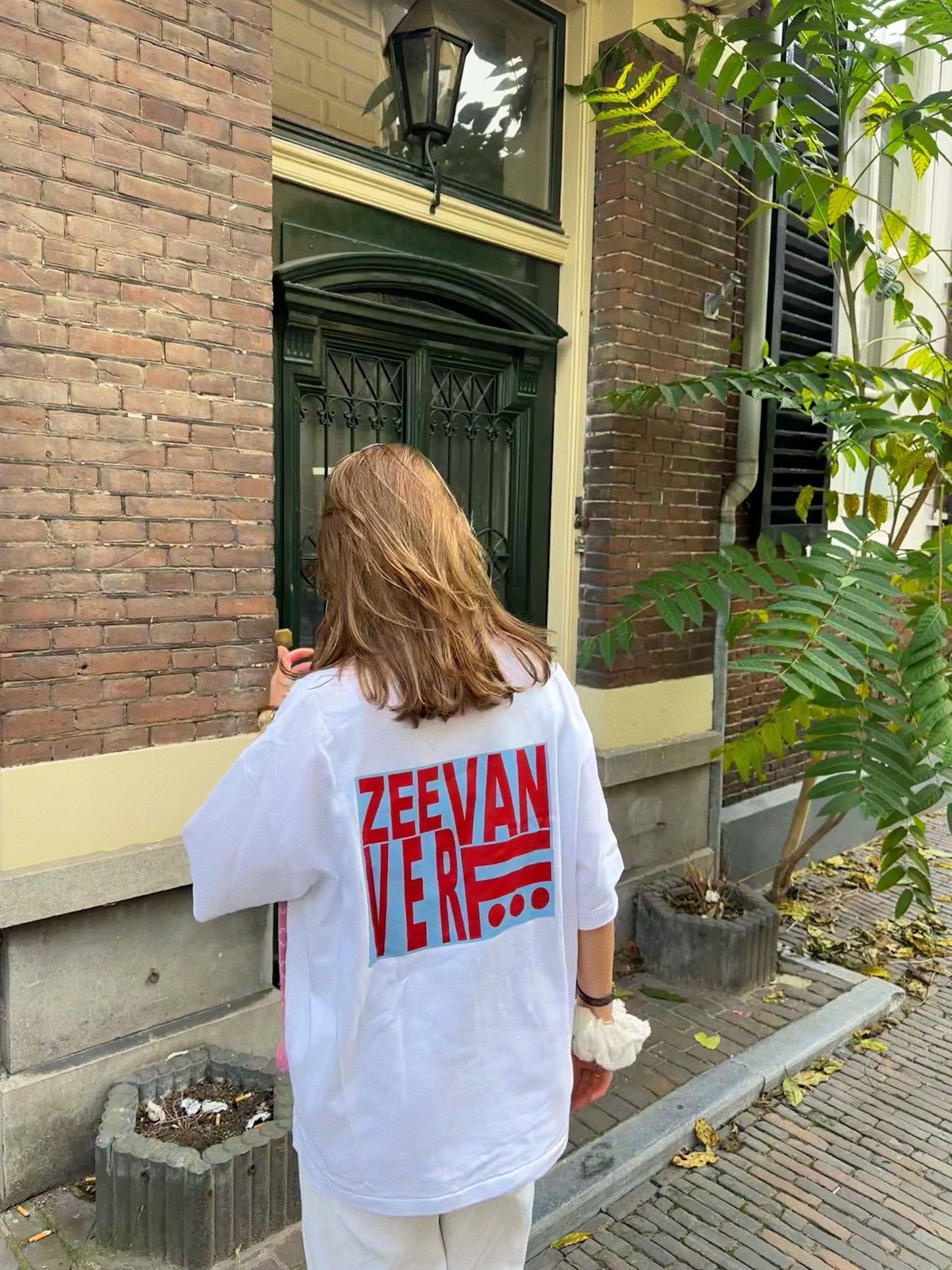 Red & Blue Zeevanverf t-shirt