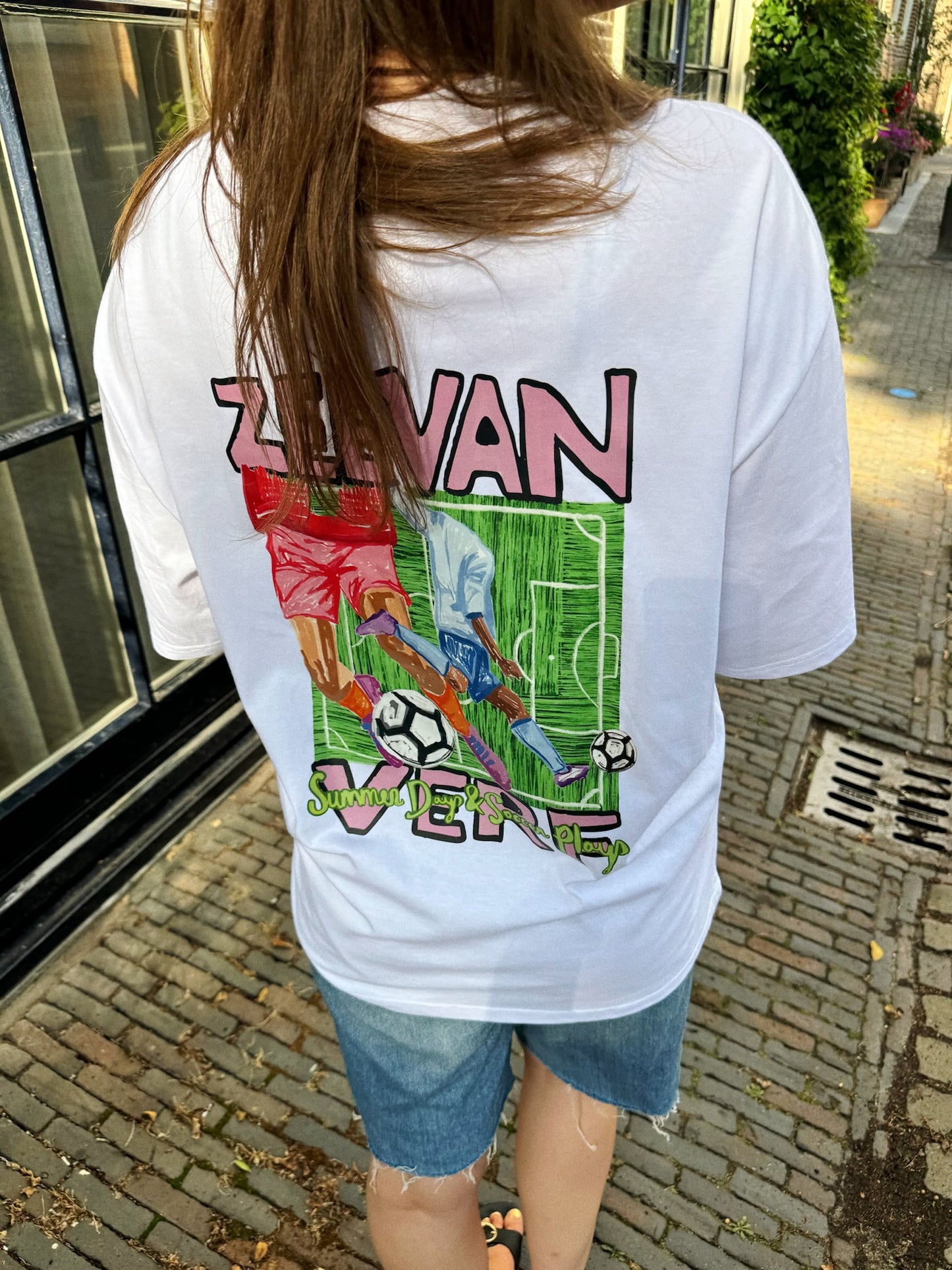 Oversized Voetbal shirt