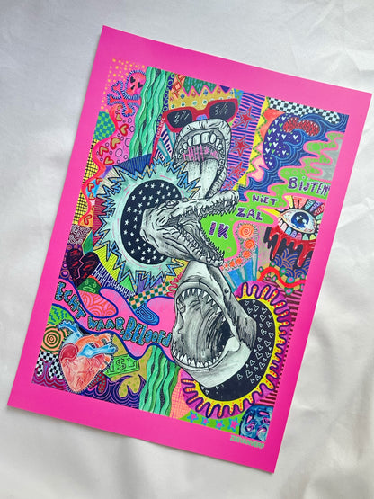 Crocodile Shark poster