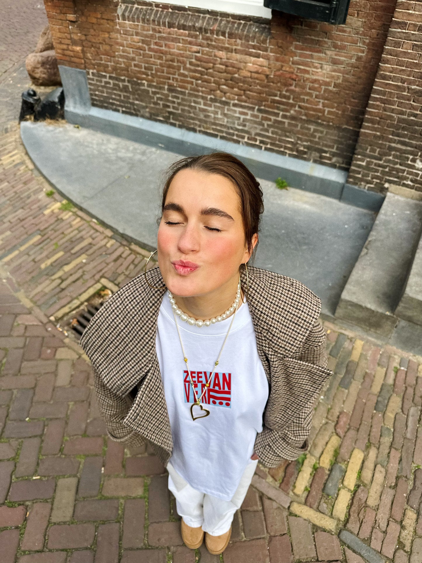 Red & Blue Zeevanverf t-shirt