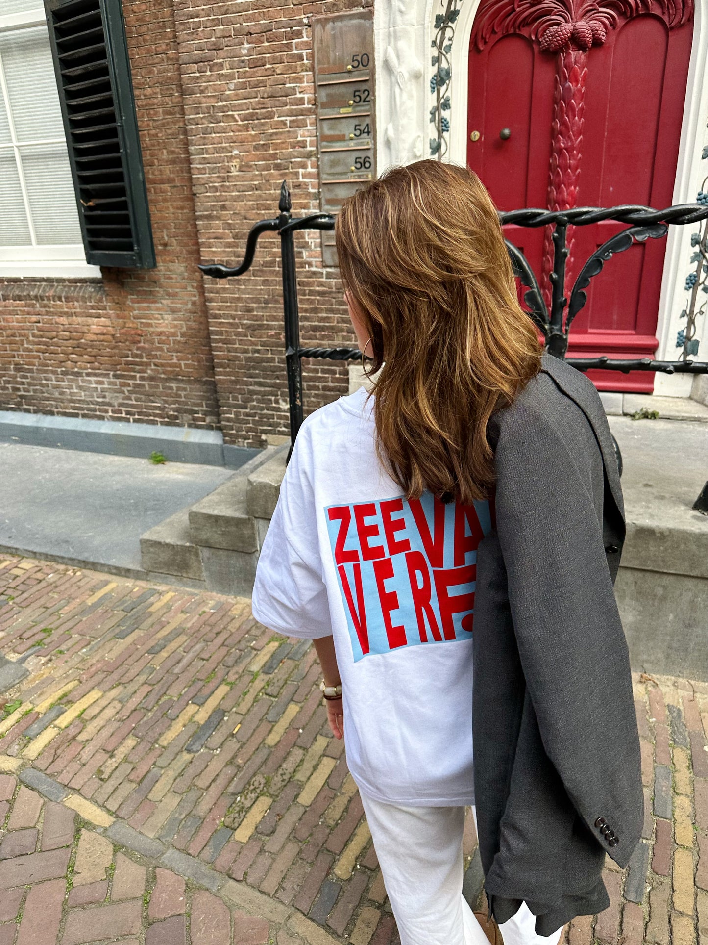 Red & Blue Zeevanverf t-shirt