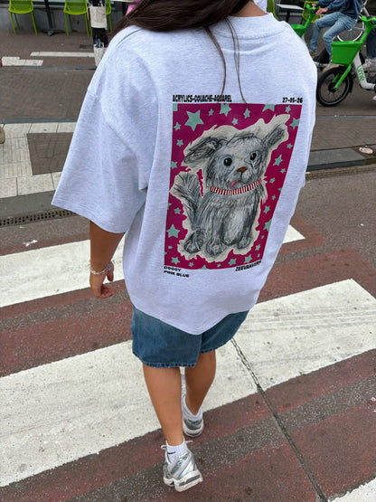 Doggy Pink & Blue t-shirt