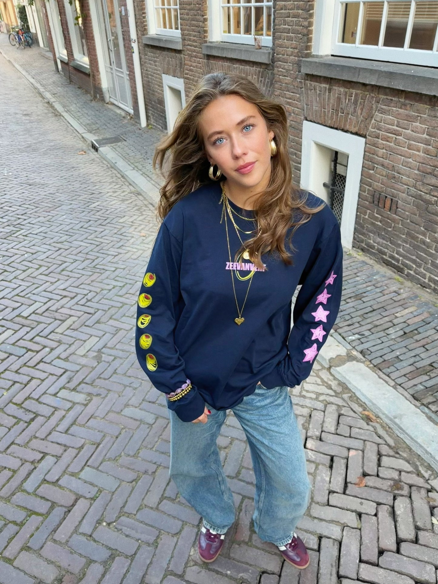 Schaakbord longsleeve