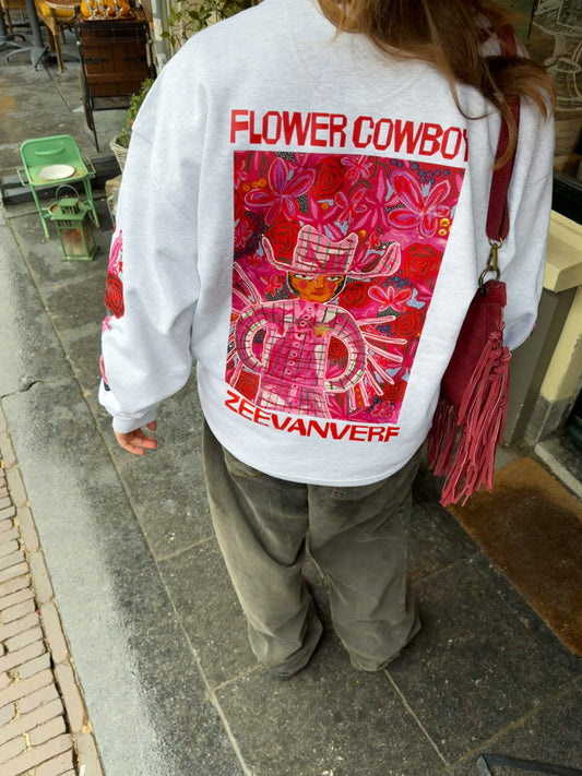 Flower Cowboy sweater